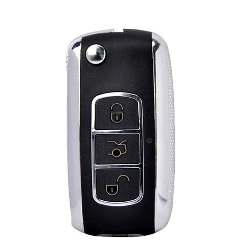 KEYDIY - Bentley Style - 4-Button Flip Key Blank w/ Integrated Chip (KD-NB07) - UHS Hardware KEYDIY - Bentley Style - 4-Button Flip Key Blank w/ Integrated Chip (KD-NB07) - UHS Hardware