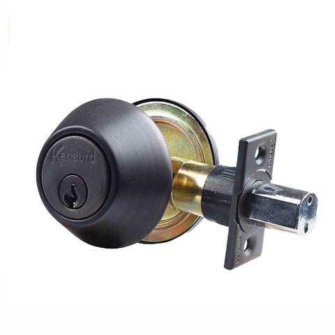Premium Double Cylinder Deadbolt Lock - Oil Rubbed Bronze (SC1/KW1) - UHS Hardware Premium Double Cylinder Deadbolt Lock - Oil Rubbed Bronze (SC1/KW1) - UHS Hardware