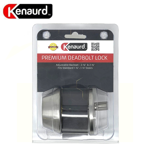 Premium Single Cylinder Deadbolt Lock - Satin Chrome - Retail Packaging - SC1 - UHS Hardware Premium Single Cylinder Deadbolt Lock - Satin Chrome - Retail Packaging - SC1 - UHS Hardware