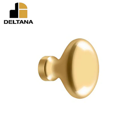 Deltana - Knob - Oval/Egg Shape - Optional Finish Deltana - Knob - Oval/Egg Shape - Optional Finish