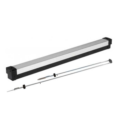 Heavy Duty Narrow Stile - Concealed Vertical Rod Exit Device - Grade 1 - Aluminum Finish - 48" - UHS Hardware Heavy Duty Narrow Stile - Concealed Vertical Rod Exit Device - Grade 1 - Aluminum Finish - 48" - UHS Hardware
