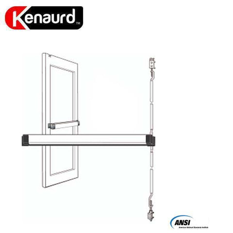 Heavy Duty Narrow Stile - Concealed Vertical Rod Exit Device - Grade 1 - Duranodic Bronze Finish - 36" - UHS Hardware Heavy Duty Narrow Stile - Concealed Vertical Rod Exit Device - Grade 1 - Duranodic Bronze Finish - 36" - UHS Hardware