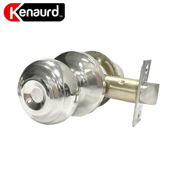 Premium Knob Set Lock - Passage - BC- Bright Chrome - UHS Hardware Premium Knob Set Lock - Passage - BC- Bright Chrome - UHS Hardware