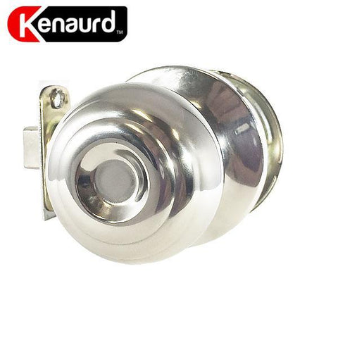 Premium Knobset Entry Lock - Passage - BC- Bright Chrome - UHS Hardware Premium Knobset Entry Lock - Passage - BC- Bright Chrome - UHS Hardware