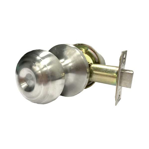 Premium Knob Set Lock - Passage - SS - Satin Silver - UHS Hardware Premium Knob Set Lock - Passage - SS - Satin Silver - UHS Hardware