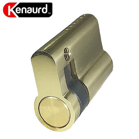 Profile Cylinder – Single Sided - US3 –Polished Brass - (SC1) (46mm) - UHS Hardware Profile Cylinder – Single Sided - US3 –Polished Brass - (SC1) (46mm) - UHS Hardware