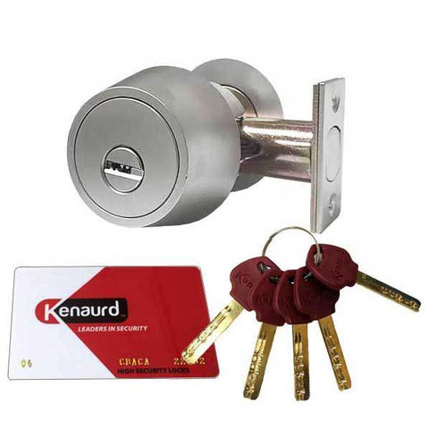High Security - Deadbolt - 26D - Satin Chrome - Grade 1 - UHS Hardware High Security - Deadbolt - 26D - Satin Chrome - Grade 1 - UHS Hardware