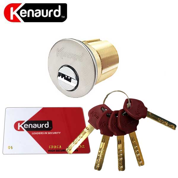 High Security - Mortise Cylinder - 1-1/4" - US26D - Satin Chrome - UHS Hardware High Security - Mortise Cylinder - 1-1/4" - US26D - Satin Chrome - UHS Hardware