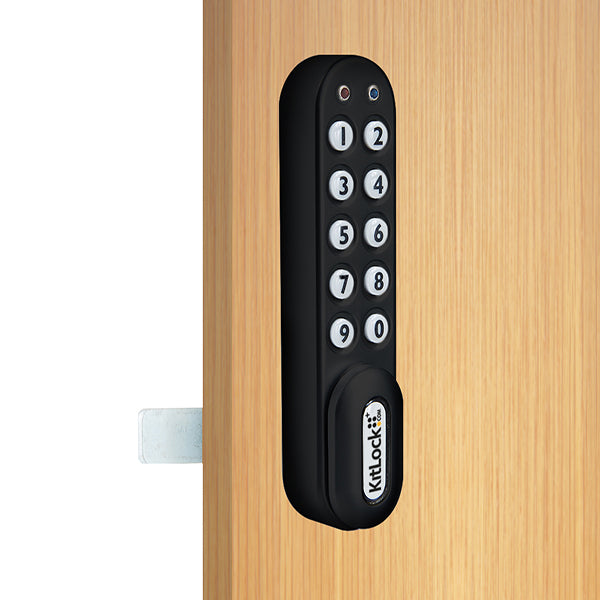 Code Locks - KL1007 - Classic Electronic Kit Lock - Up to 1" Door Thickness - Locker Lock - No Pre-Assembly - Optional Handing - Optional Finish - UHS Hardware Code Locks - KL1007 - Classic Electronic Kit Lock - Up to 1" Door Thickness - Locker Lock - No Pre-Assembly - Optional Handing - Optional Finish - UHS Hardware