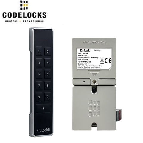 Code Locks - KL1100-KPD - Electronic KitLock - Keypad Locker Lock w/ Powered Latch - Optional Finish - UHS Hardware Code Locks - KL1100-KPD - Electronic KitLock - Keypad Locker Lock w/ Powered Latch - Optional Finish - UHS Hardware