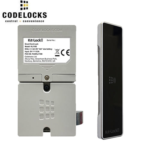 Code Locks - KL1100 - Electronic KitLock - RFID Locker Lock w/ Powered Latch - Optional Finish - UHS Hardware Code Locks - KL1100 - Electronic KitLock - RFID Locker Lock w/ Powered Latch - Optional Finish - UHS Hardware