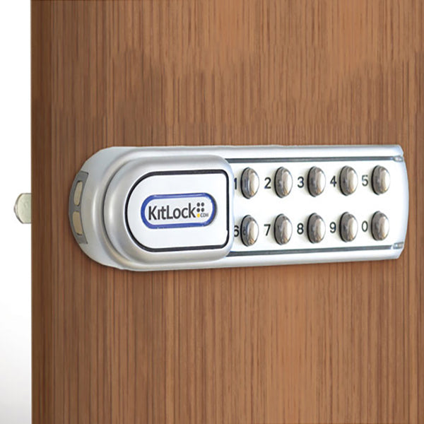 Code Locks - KL1200 - Electronic KitLock - Heavy Duty Locker Lock - Optional Handing - Silver - UHS Hardware Code Locks - KL1200 - Electronic KitLock - Heavy Duty Locker Lock - Optional Handing - Silver - UHS Hardware