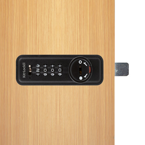 Code Locks - KL15 - Mechanical Combination Lock - Kit Lock - Optional function - Optional Handing - Black - UHS Hardware Code Locks - KL15 - Mechanical Combination Lock - Kit Lock - Optional function - Optional Handing - Black - UHS Hardware