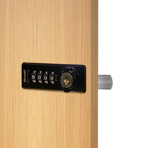 Code Locks - KL20 - Mechanical Combination Lock - Kit Lock - Optional Handing - Black - UHS Hardware Code Locks - KL20 - Mechanical Combination Lock - Kit Lock - Optional Handing - Black - UHS Hardware