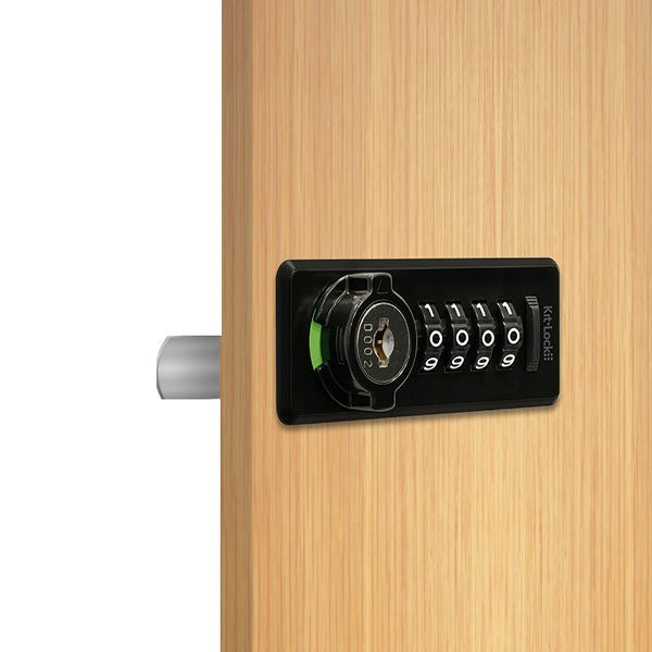 Code Locks - KL20 - Mechanical Combination Lock - Kit Lock - Optional Handing - Black - UHS Hardware Code Locks - KL20 - Mechanical Combination Lock - Kit Lock - Optional Handing - Black - UHS Hardware
