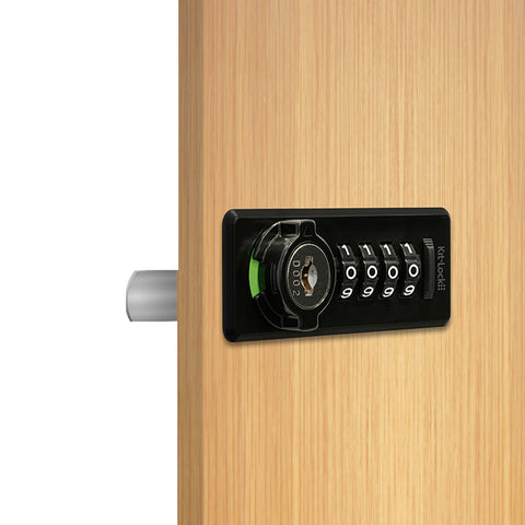 Code Locks - KL20 - Mechanical Combination Lock - Kit Lock - Optional Handing - Black - UHS Hardware Code Locks - KL20 - Mechanical Combination Lock - Kit Lock - Optional Handing - Black - UHS Hardware