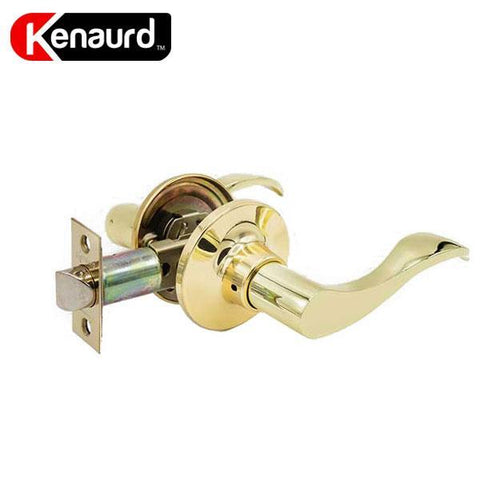 Premium Design #1 Passage Leverset - Grade 3 - Bright Brass - UHS Hardware Premium Design #1 Passage Leverset - Grade 3 - Bright Brass - UHS Hardware