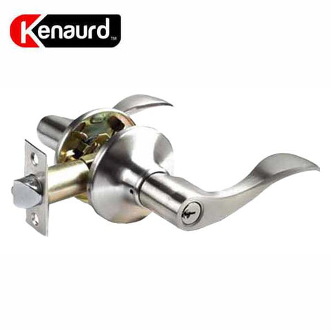 Premium Design Entrance Lever Set - Grade 3 - Satin Nickel - UHS Hardware Premium Design Entrance Lever Set - Grade 3 - Satin Nickel - UHS Hardware