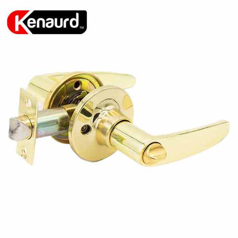 Premium Design #2 Entrance Leverset - Grade 3 - Bright Brass - UHS Hardware Premium Design #2 Entrance Leverset - Grade 3 - Bright Brass - UHS Hardware