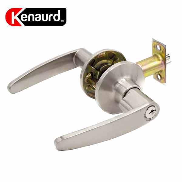 Premium Design #2 Entrance Leverset - Grade 3 - Satin Nickel - UHS Hardware Premium Design #2 Entrance Leverset - Grade 3 - Satin Nickel - UHS Hardware