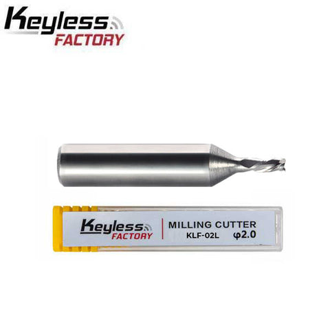Premium Carbide - 2mm - End Mill Cutter - for Silca / Futura Key Cutting Machines - UHS Hardware Premium Carbide - 2mm - End Mill Cutter - for Silca / Futura Key Cutting Machines - UHS Hardware