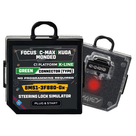 Ford Mondeo Focus C-Max Kuga - Steering Lock Emulator - C1 Platform K-LINE - Plug and Play Ford Mondeo Focus C-Max Kuga - Steering Lock Emulator - C1 Platform K-LINE - Plug and Play