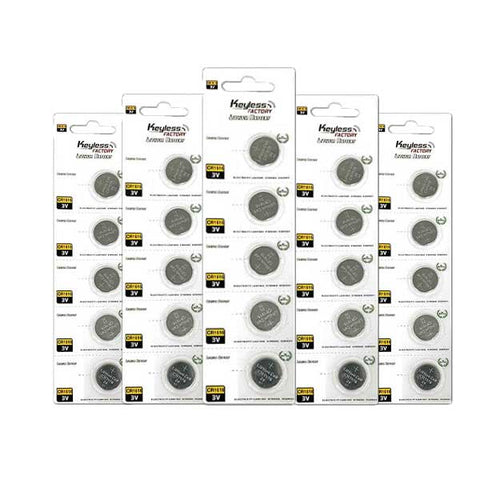 KeylessFactory - CR1616 - 3V Lithium Battery (50-Pack) - UHS Hardware KeylessFactory - CR1616 - 3V Lithium Battery (50-Pack) - UHS Hardware