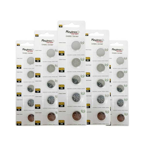 KeylessFactory - CR1620- 3V Lithium Battery (50-Pack) - UHS Hardware KeylessFactory - CR1620- 3V Lithium Battery (50-Pack) - UHS Hardware