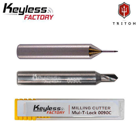 KeylessFactory - Triton - Universal High Security Cutter & Decoder Set for Dimple Keys KeylessFactory - Triton - Universal High Security Cutter & Decoder Set for Dimple Keys