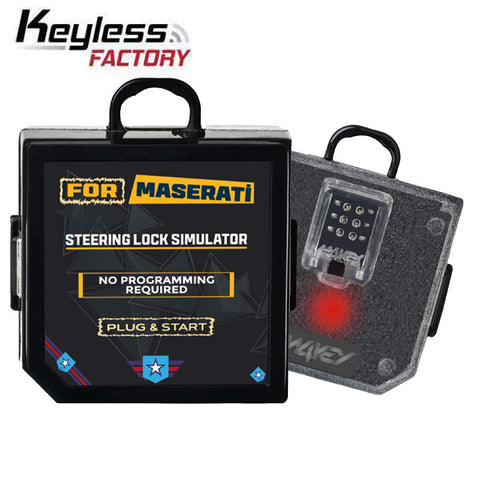 Maserati - Steering Column Lock Emulator - Plug and Play Maserati - Steering Column Lock Emulator - Plug and Play