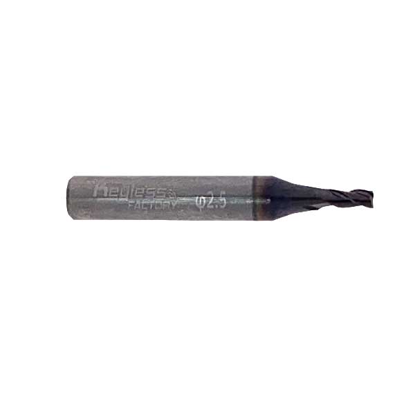 Premium Carbide - 2.5mm - 5-Axis - End Mill Cutter - for Keyline Bianchi 994 / Ninja Laser - UHS Hardware Premium Carbide - 2.5mm - 5-Axis - End Mill Cutter - for Keyline Bianchi 994 / Ninja Laser - UHS Hardware