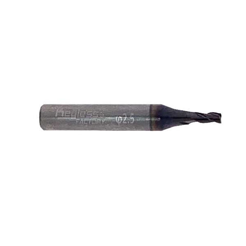 Premium Carbide - 2.5mm - 5-Axis - End Mill Cutter - for Keyline Bianchi 994 / Ninja Laser - UHS Hardware Premium Carbide - 2.5mm - 5-Axis - End Mill Cutter - for Keyline Bianchi 994 / Ninja Laser - UHS Hardware