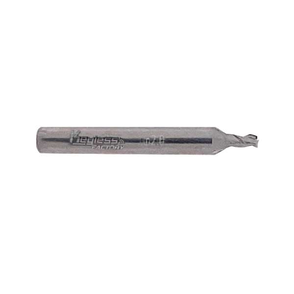 Premium Carbide - 2mm - End Mill Cutter - for Keyline Ninja and Versa - UHS Hardware Premium Carbide - 2mm - End Mill Cutter - for Keyline Ninja and Versa - UHS Hardware