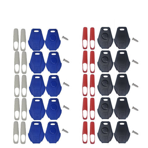 Universal Key Shell for Keydiy & Xhorse Blades - 10 Pack - 5 Red & 5 Blue - (AFTERMARKET) - UHS Hardware Universal Key Shell for Keydiy & Xhorse Blades - 10 Pack - 5 Red & 5 Blue - (AFTERMARKET) - UHS Hardware