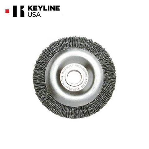 Keyline - RIC04636B - Replacement Tynex Brush for Bianchi 106 and Falcon Key Cutters - UHS Hardware Keyline - RIC04636B - Replacement Tynex Brush for Bianchi 106 and Falcon Key Cutters - UHS Hardware