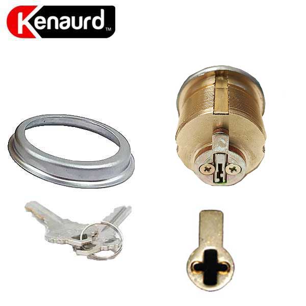 10 x Premium Mortise Cylinder - 1" - 26D - KD + MASTER KEYED (Pack of 10) - UHS Hardware 10 x Premium Mortise Cylinder - 1" - 26D - KD + MASTER KEYED (Pack of 10) - UHS Hardware