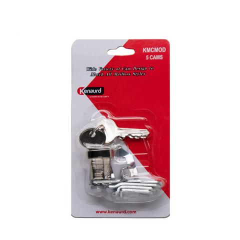 Premium Mailbox Lock - Universal Multi-Cam - Exterior - HL1 Keyway - US14 Bright Nickel - UHS Hardware Premium Mailbox Lock - Universal Multi-Cam - Exterior - HL1 Keyway - US14 Bright Nickel - UHS Hardware