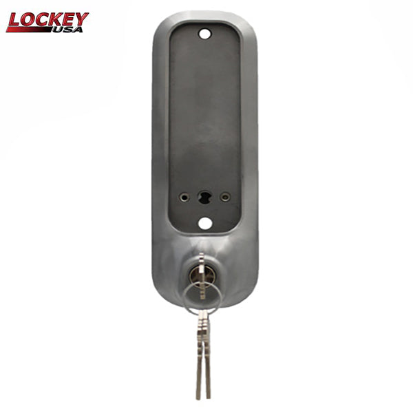 Lockey - Key Override Kit - System for 2000 Series Keyless Lever Locks - Optional Finish - Optional Keying - UHS Hardware Lockey - Key Override Kit - System for 2000 Series Keyless Lever Locks - Optional Finish - Optional Keying - UHS Hardware
