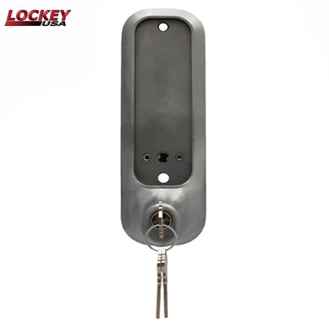 Lockey - Key Override Kit - System for 2000 Series Keyless Lever Locks - Optional Finish - Optional Keying - UHS Hardware Lockey - Key Override Kit - System for 2000 Series Keyless Lever Locks - Optional Finish - Optional Keying - UHS Hardware