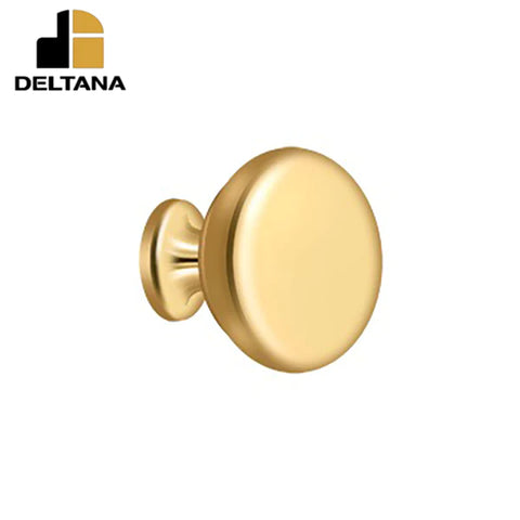 Deltana - Knob Round Solid - Optional Finish Deltana - Knob Round Solid - Optional Finish