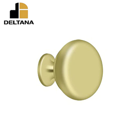 Deltana - Knob Round Solid - Optional Finish Deltana - Knob Round Solid - Optional Finish