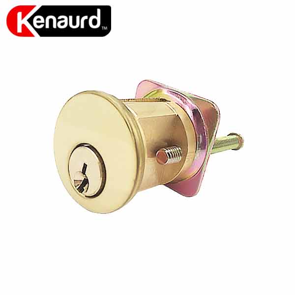 Premium Rim Cylinder - US3 - Polished Brass (SC1 / KW1) - UHS Hardware Premium Rim Cylinder - US3 - Polished Brass (SC1 / KW1) - UHS Hardware
