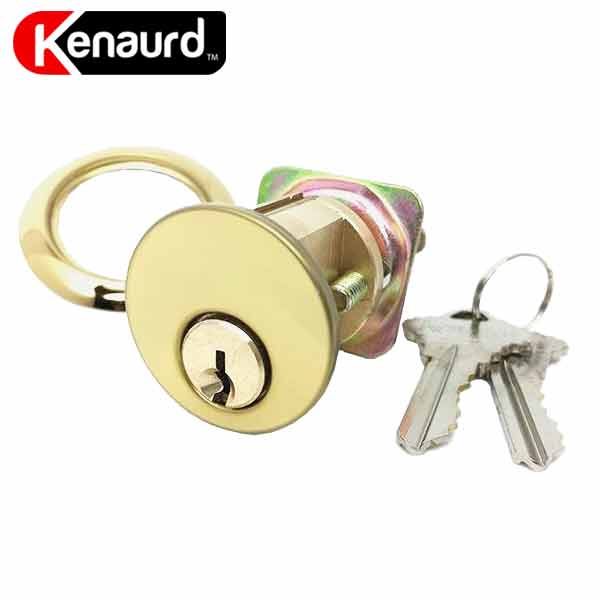 Premium Rim Cylinder - US3 - Polished Brass (SC1 / KW1) - UHS Hardware Premium Rim Cylinder - US3 - Polished Brass (SC1 / KW1) - UHS Hardware