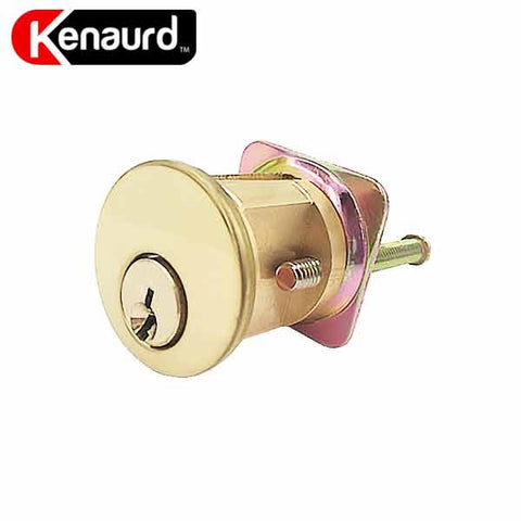 Premium Rim Cylinder - US3 - Polished Brass (SC1 / KW1) - UHS Hardware Premium Rim Cylinder - US3 - Polished Brass (SC1 / KW1) - UHS Hardware