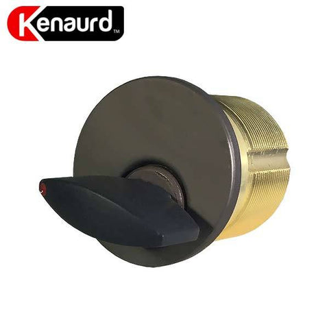 Premium Thumb-Turn Mortise Cylinder – 1-1/4"– 10B - Oil Rubbed Bronze / Black - UHS Hardware Premium Thumb-Turn Mortise Cylinder – 1-1/4"– 10B - Oil Rubbed Bronze / Black - UHS Hardware