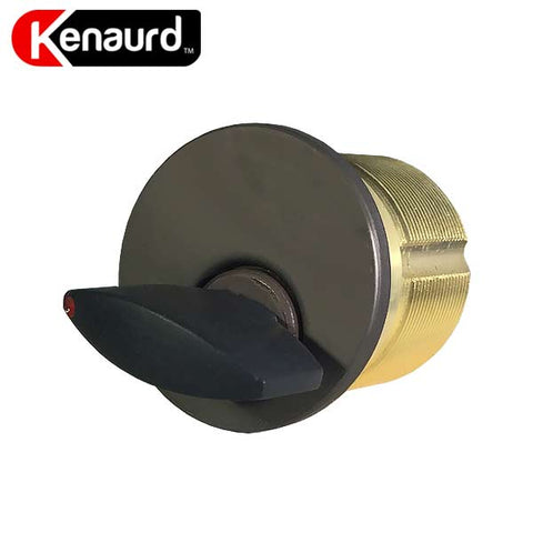 Premium Thumb-Turn Mortise Cylinder – 1-1/2″ – 10B – Black - UHS Hardware Premium Thumb-Turn Mortise Cylinder – 1-1/2″ – 10B – Black - UHS Hardware