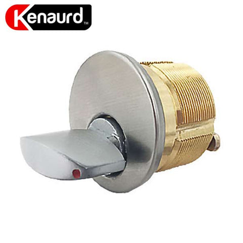 Premium Thumb-Turn Mortise Cylinder – 1-1/2″ – 26D – Satin Chrome - UHS Hardware Premium Thumb-Turn Mortise Cylinder – 1-1/2″ – 26D – Satin Chrome - UHS Hardware