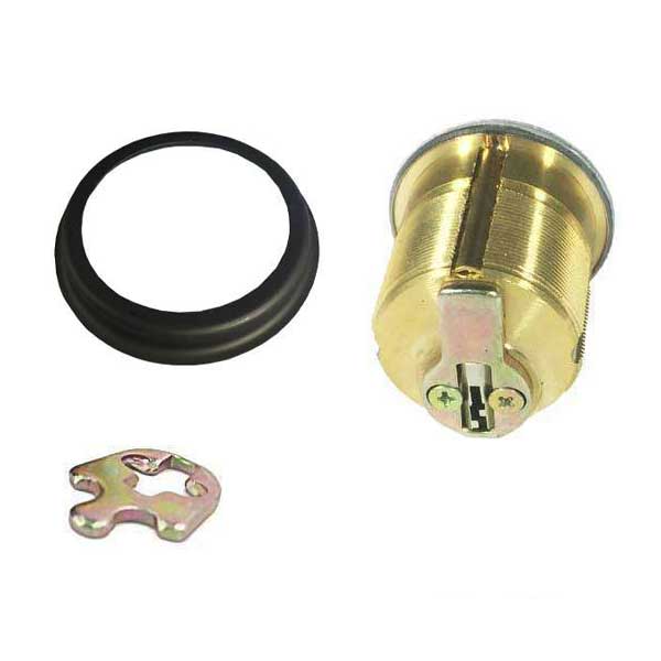 Premium Thumb-Turn Mortise Cylinder – 1-1/2″ – 10B – Black - UHS Hardware Premium Thumb-Turn Mortise Cylinder – 1-1/2″ – 10B – Black - UHS Hardware