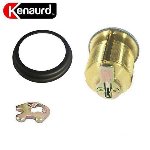 Premium Thumb-Turn Mortise Cylinder – 1-1/2″ – 10B – Black - UHS Hardware Premium Thumb-Turn Mortise Cylinder – 1-1/2″ – 10B – Black - UHS Hardware