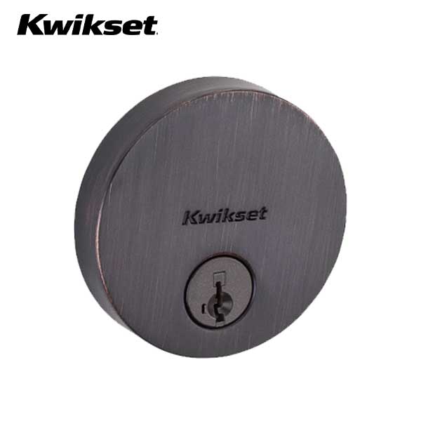 Kwikset - 258 - Uptown Low Profile Single Cylinder Deadbolt - US11 - Venetian Bronze - SmartKey Technology - Grade 1 - UHS Hardware Kwikset - 258 - Uptown Low Profile Single Cylinder Deadbolt - US11 - Venetian Bronze - SmartKey Technology - Grade 1 - UHS Hardware
